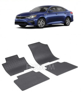 Kia Optima IV, Combi, fabricat din 09.2016 - Prezent, set covorase auto dedicate, din cauciuc 100% Premium accesorii pentru autoturismul tau - masina v161307