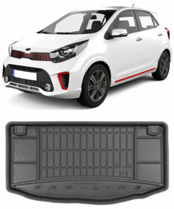 Kia Picanto II Hatchback din 04.2011 - 03.2017 *1, Tavita Pentru Portbagaj Lux Premium Dedicata, accesorii pentru autoturismul tau - masina v184236