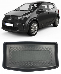 Kia Picanto III Hatchback din 04.2017 - Prezent, Tavita Pentru Portbagaj Lux Premium Dedicata, Portbagaj Inferior *2 accesorii pentru autoturismul tau - masina v204530