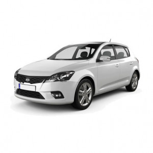 Kia Pro Ceed Din 2007 - 04.2012, Hatchback , Set Covorase Auto Tip Tavita Premium 3D, din cauciuc accesorii pentru autoturismul tau - masina v167551