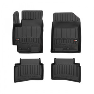 Kia Rio IV, Hatchback, Din 02.2017 - Prezent , Set Covorase Auto Tip Tavita Premium 3D, din cauciuc accesorii pentru autoturismul tau - masina v170181