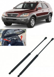 Kia Sorento I Set 2 amortizoare pentru portbagaj / haion Krosno compatibil cu Kia Sorento I SUV fabricat intre 2002-2011 accesorii pentru autoturismul tau - masina v89269