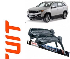 Kia Sorento Set 2 stergatoare parbriz Bosch Bosch Aerotwin compatibile cu Kia Sorento 2015 (65 cm / 40 cm) accesorii pentru autoturismul tau - masina v134130