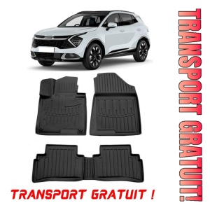Kia Sportage (Nq5) (2021 - prezent) Set covorase auto cauciuc G.Modern Line 3D transport gratuit