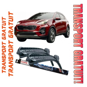 Kia Sportage Set 2 stergatoare parbriz Bosch Bosch Aerotwin compatibile cu Kia Sportage 2018 (65 cm / 40 cm)