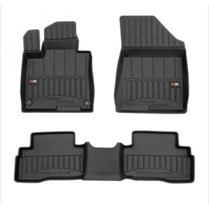 Kia Sportage V Din 2022 - Prezent, Suv , Set Covorase Auto Tip Tavita Premium 3D, din cauciuc accesorii pentru autoturismul tau - masina v164775