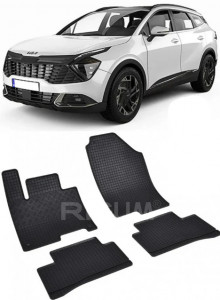 Kia Sportage V fabricat din 2022 - Prezent, Suv, set covorase auto dedicate, din cauciuc 100% Premium accesorii pentru autoturismul tau - masina v152161