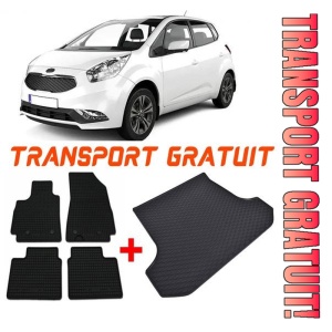 Kia Venga din 2009 - 2019 Hatchback Portbagaj Inferior *3, Set Covorase + tavita portbagaj auto