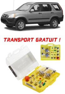 Kit trusa Set becuri H4 compatibila cu Honda CR-V din 1997 - 2012 , bec far, semnalizare , pozitie, iluminare numar, frana, plafoniera, stop frana