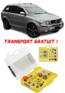Kit trusa Set becuri H7 compatibila cu Volvo XC90 din 2002 - 2014 , bec far, semnalizare , pozitie, iluminare numar, frana, plafoniera, stop frana