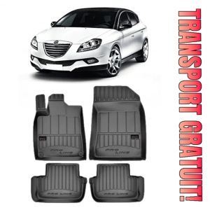 Lancia Delta III, Hatchback, Din 2008 - 12.2014 , Set Covorase Auto Tip Tavita Premium 3D, din cauciuc