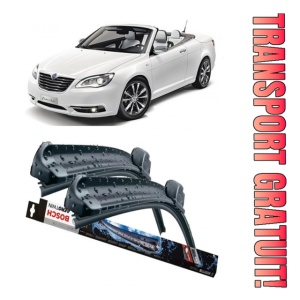 Lancia FlaVIa Set 2 stergatoare parbriz Bosch Bosch Aerotwin 60 cm/53 cm compatibile cu Lancia FlaVIa Convertible (Js_) din 2012-2014 (60 cm / 53 cm) - Img 1