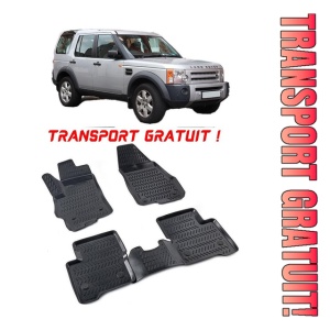 Land Rover Discovery II (L319) 2004-2009 Set 4 covorase auto din cauciuc tip tavita premium line 3D - Transport Gratuit!