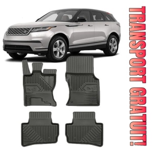 Land Rover Range Rover Velar Din 09.2017 - Prezent, Suv, L560 , Set Covorase Auto Tip Tavita Premium 3D, din cauciuc