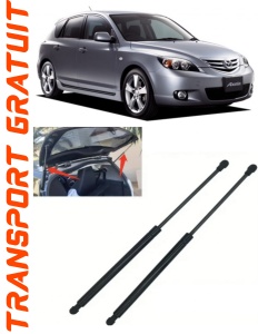 Mazda 3 Set 2 amortizoare pentru portbagaj / haion Krosno compatibil cu Mazda 3 Hatchback fabricat intre 2015-2016 accesorii pentru autoturismul tau - masina v88809