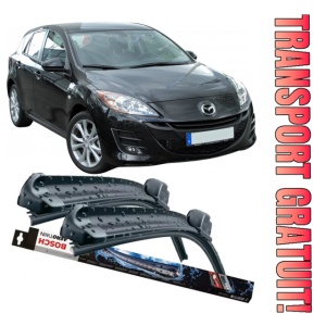 Mazda 3 Set 2 stergatoare parbriz Bosch Bosch Aerotwin 53 cm/47.5 cm compatibile cu Mazda 3 Saloon (Bk) din 2003-2009 (53 cm / 47.5 cm)