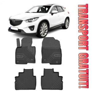 Mazda CX-5 II Din 07.2017 - Prezent, Suv , Set Covorase Auto Tip Tavita Premium 3D, din cauciuc