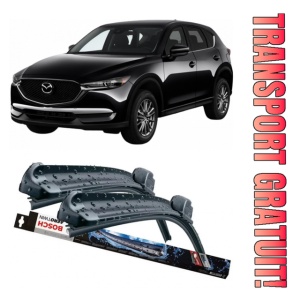 Mazda CX-5 Set 2 stergatoare parbriz Bosch Bosch Aerotwin 60 cm/45 cm compatibile cu Mazda CX-5 (Ke, Gh) din 2012-2017 (60 cm / 45 cm)