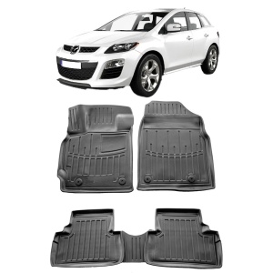 Mazda CX-7 Versiunea Benzina (2006-2012) Set covorase auto cauciuc G.Modern Line 3D transport gratuit accesorii pentru autoturismul tau - masina v50291