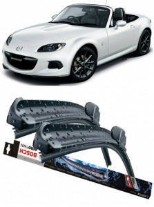 Mazda Mx-5 Set 2 stergatoare parbriz Bosch Bosch Aerotwin compatibile cu Mazda Mx-5 2005-2014 (45 cm / 45 cm) accesorii pentru autoturismul tau - masina v131949
