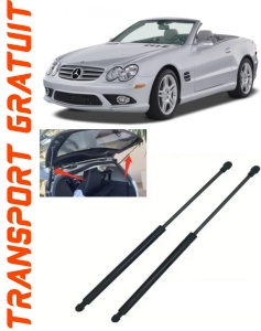 Mercedes-Benz SL Set 2 amortizoare pentru portbagaj / haion Krosno compatibil cu Mercedes-Benz SL Hatchback fabricat intre 2001-2012 accesorii pentru autoturismul tau - masina v88408
