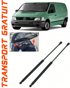 Mercedes-Benz Vito Set 2 amortizoare pentru portbagaj / haion Krosno compatibil cu Mercedes-Benz Vito Van fabricat intre 1997-2003 accesorii pentru autoturismul tau - masina v89073