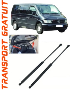Mercedes-Benz Vito Set 2 amortizoare pentru portbagaj / haion Krosno compatibil cu Mercedes-Benz Vito Bus fabricat intre 1996-2003 accesorii pentru autoturismul tau - masina v90156