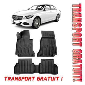 Mercedes Benz W205 C (2014-2021) Set covorase auto cauciuc G.Modern Line 3D transport gratuit