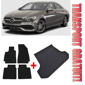 Mercedes CLA Set Covorase + tavita portbagaj auto Mercedes CLA Shooting Brake fabricatie 2020 - prezent, caroserie combi