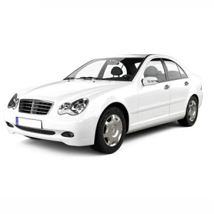 Mercedes Clasa C W203, Sedan, Din 2001 - 03.2007 , Set Covorase Auto Tip Tavita Premium 3D, din cauciuc accesorii pentru autoturismul tau - masina v174698