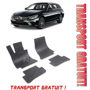 Mercedes Clasa C W205, Combi, fabricat din 10.2014 - 02.2021, set covorase auto dedicate, din cauciuc 100% Premium - Transport Gratuit