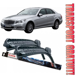 Mercedes E-Class Set 2 stergatoare parbriz Bosch Aerotwin 600/475mm compatibile cu Mercedes-Benz E-CLASS (W212) (2009-2016) (60 cm / 60 cm)