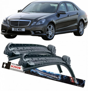 Mercedes E-Class Set 2 stergatoare parbriz Bosch Bosch Aerotwin 65 cm/65 cm compatibile cu Mercedes-Benz E-Class T-Model (S211) din 2003-2009 (65 cm / 65 cm) accesorii pentru autoturismul tau - masina v128271