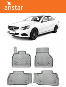 Mercedes E-Class W213 Din 04.2016 - Prezent, Sedan , Set Covorase Auto Tip Tavita Premium 3D, din cauciuc accesorii pentru autoturismul tau - masina v164970