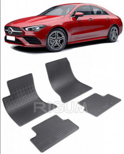 Mercedes Gla X156, Suv, fabricat din 03.2014 - 11.2019, set covorase auto dedicate, din cauciuc 100% Premium accesorii pentru autoturismul tau - masina v161456