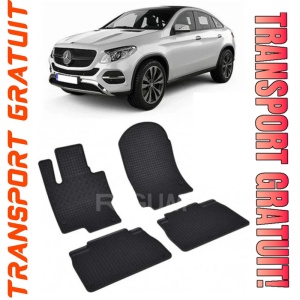 Mercedes Gle II Coupe fabricat din 11.2019 - Prezent, Coupe, C167, set covorase auto dedicate, din cauciuc 100% Premium - Img 1
