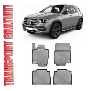 Mercedes Gle II Phev, Suv, Din 03.2020 - Prezent, W167 , Set Covorase Auto Tip Tavita Premium 3D, din cauciuc