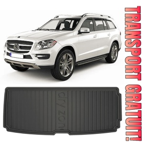 Mercedes Gls I X166 din 2016 - 2019 Suv Rand 3 Ridicat *1, Tavita Pentru Portbagaj Lux Premium Dedicata,