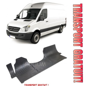 Mercedes Sprinter III, Van, fabricat din 2018 - Prezent, 2-3 Locuri, set covorase auto dedicate, din cauciuc 100% Premium - Transport Gratuit