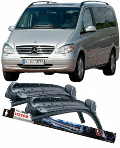 Mercedes VIano Set 2 stergatoare parbriz Bosch Bosch Aerotwin compatibile cu Mercedes-Benz VIano 2003 (70 cm / 65 cm) accesorii pentru autoturismul tau - masina v134825