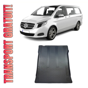 Mercedes Vito W447 Van din 10.2014 - Prezent, Tavita Pentru Portbagaj Lux Premium Dedicata, Ampatament Lung In Spatele Randului 2 *2