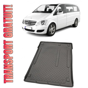 Mercedes Vito W639 Van din 08.2003 - 09.2014, Tavita Pentru Portbagaj Lux Premium Dedicata, Ampatament Lung In Spatele Randului 2 *2