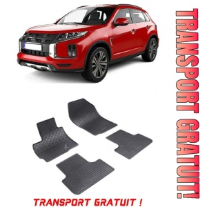 Mitsubishi Asx, Suv, fabricat din 05.2010 - Prezent, set covorase auto dedicate, din cauciuc 100% Premium - Transport Gratuit