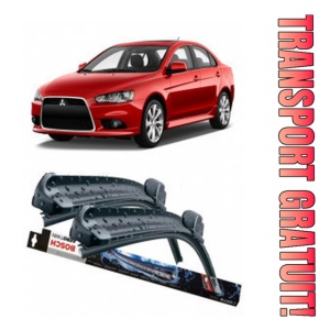 Mitsubishi Lancer Set 2 stergatoare parbriz Bosch Bosch Aerotwin compatibile cu Mitsubishi Lancer 2008 (60 cm / 40 cm)