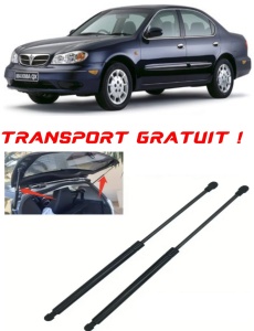 NISSAN MAXIMA / MAXIMA QX V (A33) - Set 2 amortizoare pentru portbagaj / haion compatibil cu NISSAN MAXIMA / MAXIMA QX V (A33) fabricat 2000 – 2003 accesorii pentru autoturismul tau - masina v27248