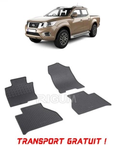 Nissan Navara, Pick-Up, fabricat din 01.2016 - Prezent, set covorase auto dedicate, din cauciuc 100% Premium - Transport Gratuit accesorii pentru autoturismul tau - masina v38702