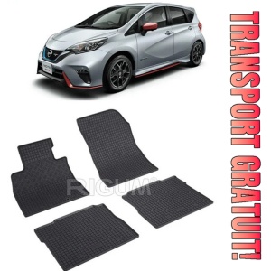 Nissan Note E12, Hatchback, fabricat din 10.2013 - 03.2016, set covorase auto dedicate, din cauciuc 100% Premium