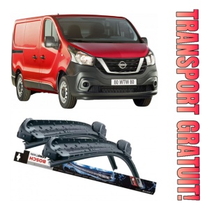 Nissan Nv300 Set 2 stergatoare parbriz Bosch Bosch Aerotwin 65 cm/47.5 cm compatibile cu Nissan Nv300 Kombi (X82) din 2016 (65 cm / 47.5 cm)