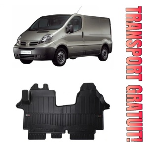 Nissan Primastar, Van, Din 2006 - Prezent , Set Covorase Auto Tip Tavita Premium 3D, din cauciuc