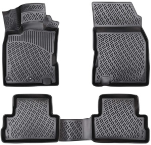 Nissan Qashqai II (J11) 2013-2021 Set 4 covorase auto din cauciuc tip tavita premium line 3D - Transport Gratuit! accesorii pentru autoturismul tau - masina v48646